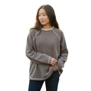 VTG Kuhl Alf Clothing Sweater Fleece Mock Neck Pullover XL